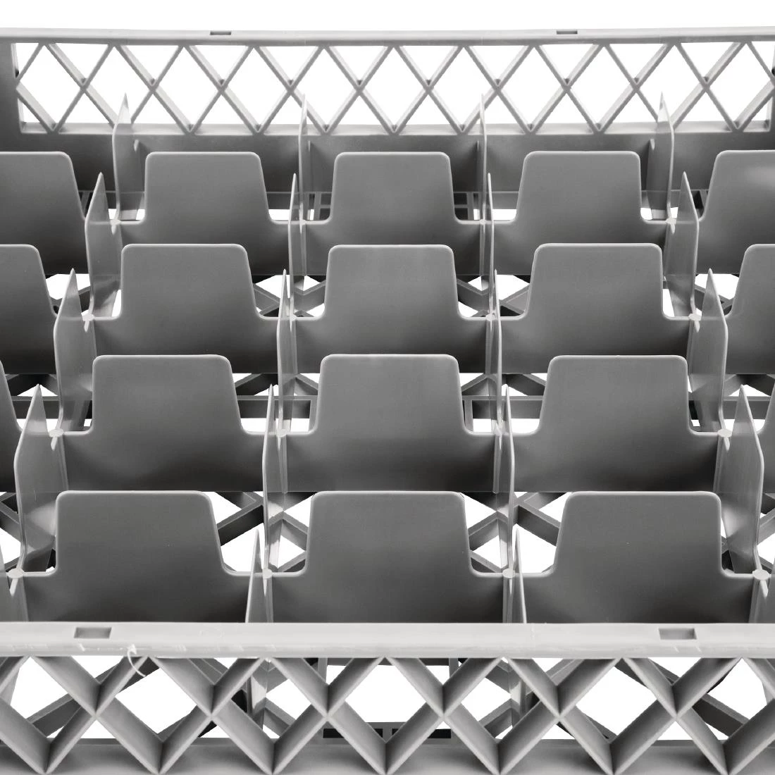 Vogue Glass Rack 25 Compartments - Image 3