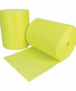 EcoTech Envirolite Super Antibacterial Cleaning Cloths Yellow (Roll Of 2 X 500)