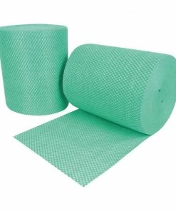 EcoTech Envirolite Super Antibacterial Cleaning Cloths Green (Roll Of 2 X 500)