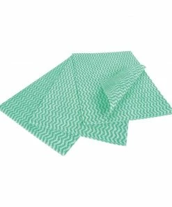 EcoTech Envirowipe Antibacterial Compostable Cleaning Cloths Green (25 Pack)