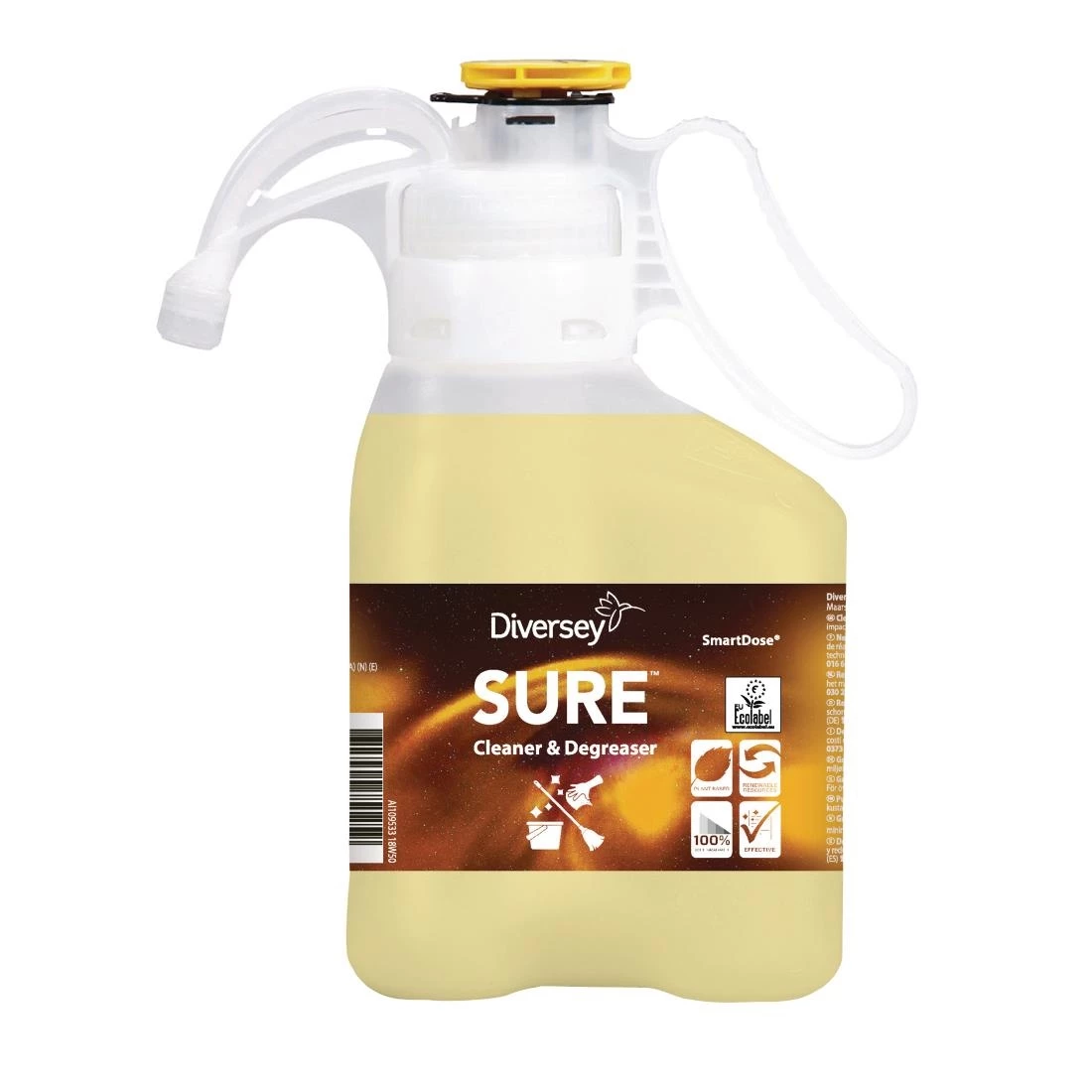 Diversey SURE SmartDose Kitchen Cleaner And Degreaser Concentrate 1.4Ltr