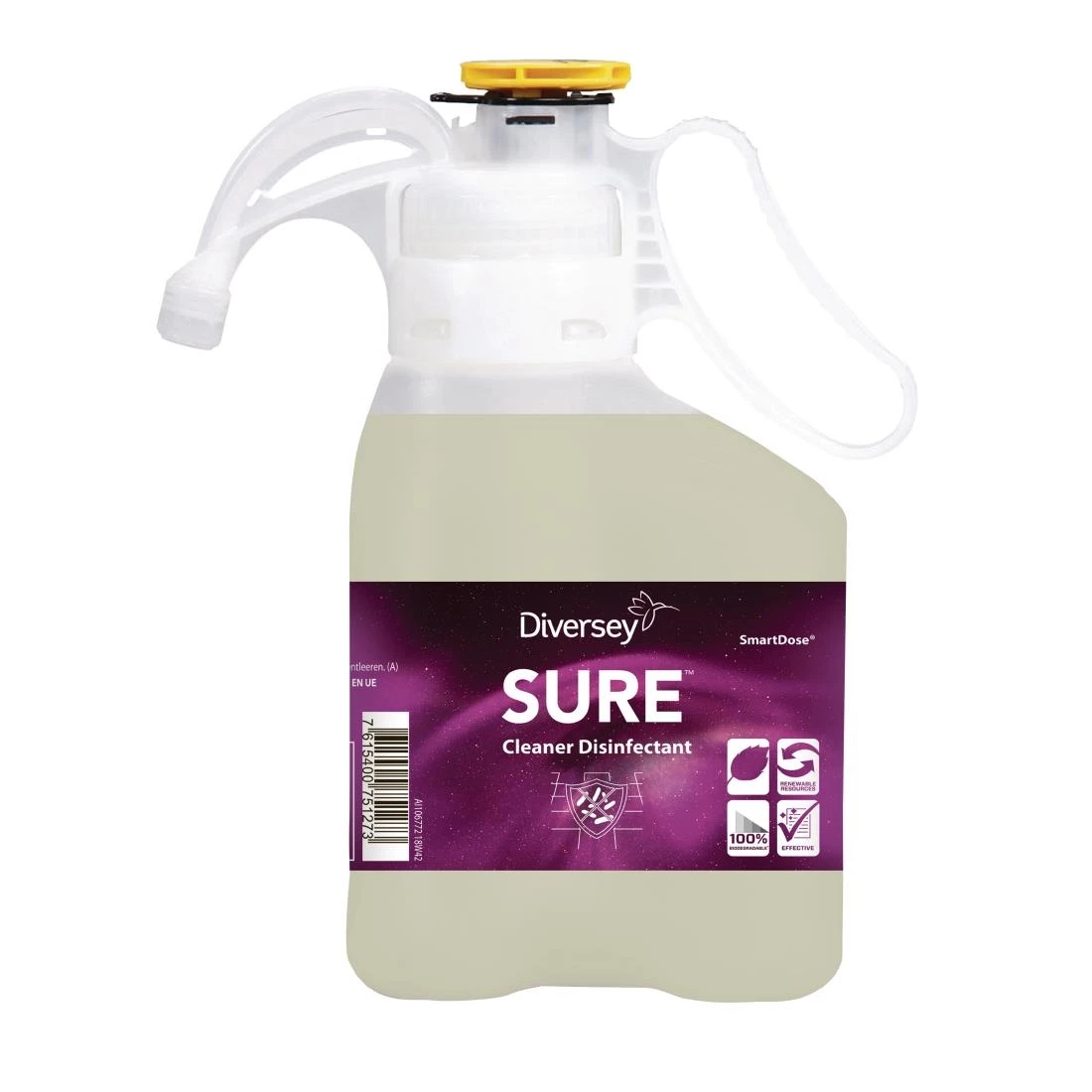 Diversey SURE SmartDose Cleaner And Disinfectant Concentrate 1.4Ltr