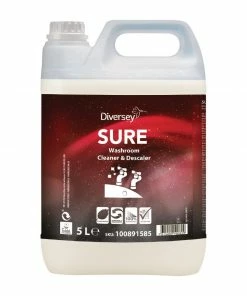 Diversey SURE Washroom Cleaner And Descaler Concentrate 5Ltr