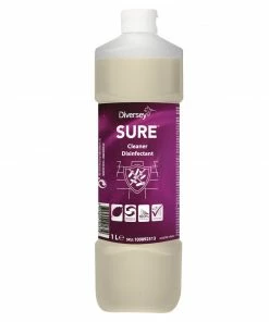 Diversey SURE Cleaner And Disinfectant Concentrate 1Ltr