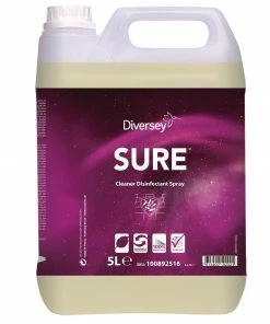 Diversey SURE Cleaner And Disinfectant Ready To Use 5Ltr