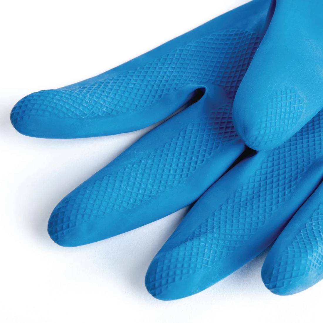 MAPA Vital 165 Liquid-Proof Food Handling Gloves Blue (One Pair) - Image 3