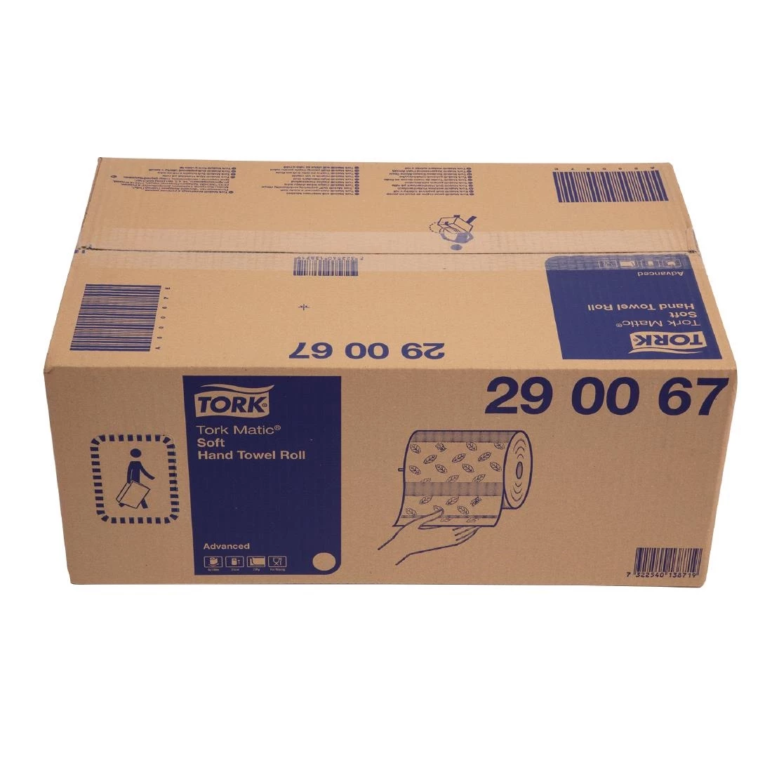 Tork Advanced Hand Towel Rolls 2-Ply 150m (Pack Of 6) - Image 8