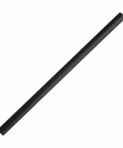 Fiesta Compostable Paper Smoothie Straws Black (Pack Of 250)