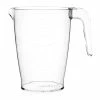 Olympia Kristallon Polycarbonate Stacking Jug 1ltr