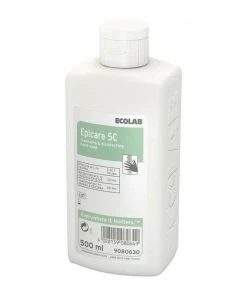 Ecolab Epicare 5C Unperfumed Antimicrobial Liquid Hand Soap 500ml (6 Pack)