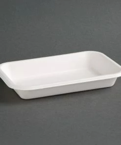 Fiesta Compostable Bagasse Food Trays (Pack Of 50)