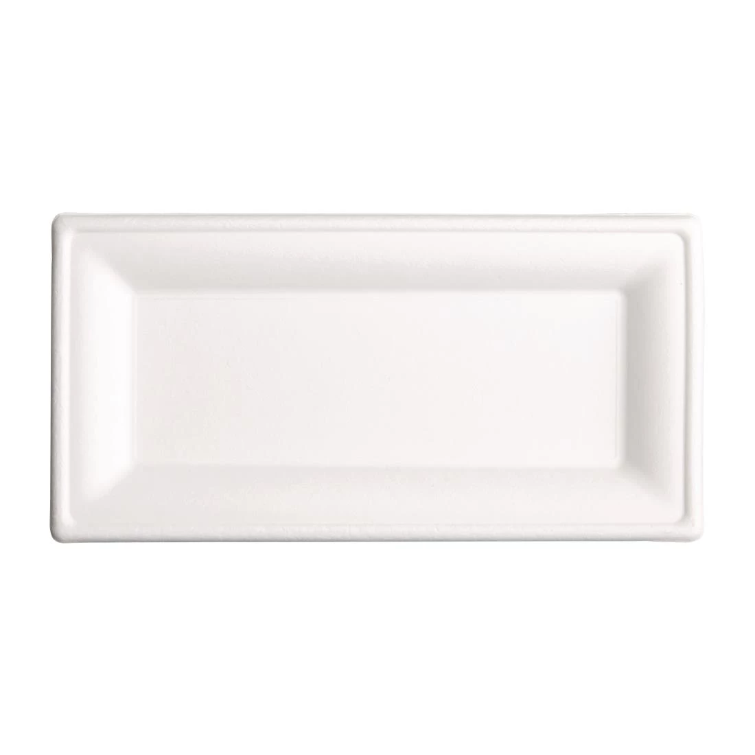 Fiesta Compostable Bagasse Rectangular Plates 258mm (Pack Of 50) - Image 2
