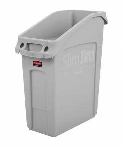 Rubbermaid Slim Jim Under-Counter Bin Grey 49Ltr