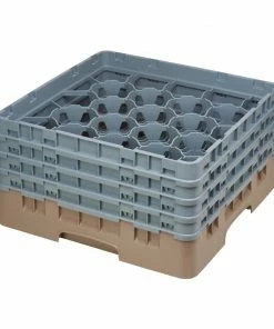 Cambro Camrack Beige 20 Compartments Max Glass Height 215mm