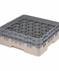 Cambro Camrack Beige 30 Compartments Max Glass Height 133mm
