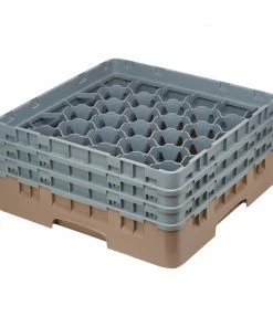 Cambro Camrack Beige 30 Compartments Max Glass Height 174mm