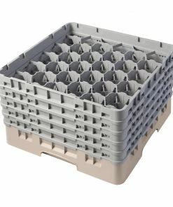 Cambro Camrack Beige 30 Compartments Max Glass Height 257mm