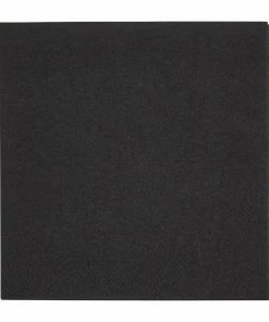Fiesta Recyclable Cocktail Napkin Black 24x24cm 2ply 1/4 Fold (Pack Of 4000)