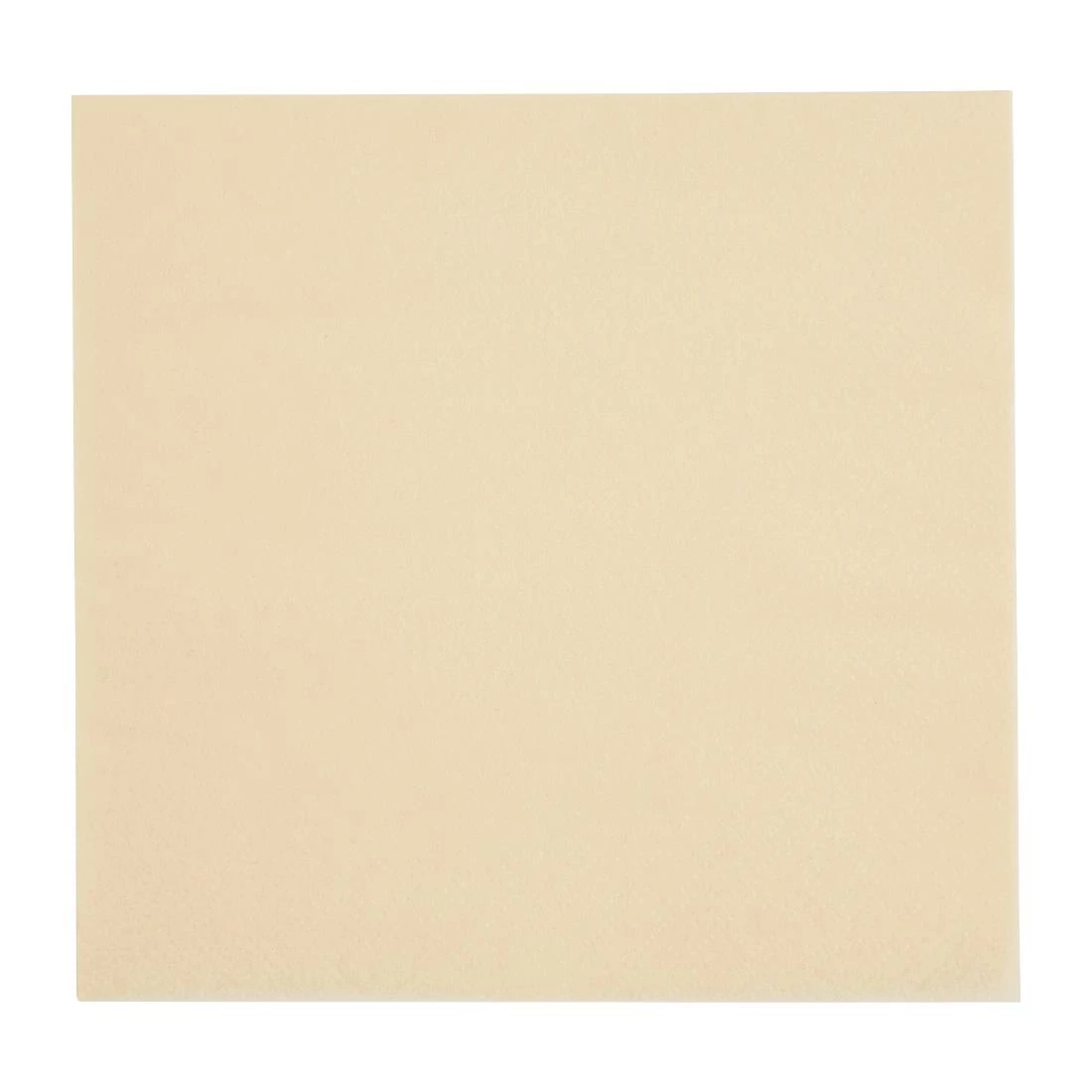 Fiesta Recyclable Lunch Napkin Cream 33x33cm 2ply 1/4 Fold (Pack Of 2000)