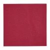 Fiesta Recyclable Lunch Napkin Bordeaux 33x33cm 2ply 1/4 Fold (Pack Of 2000)