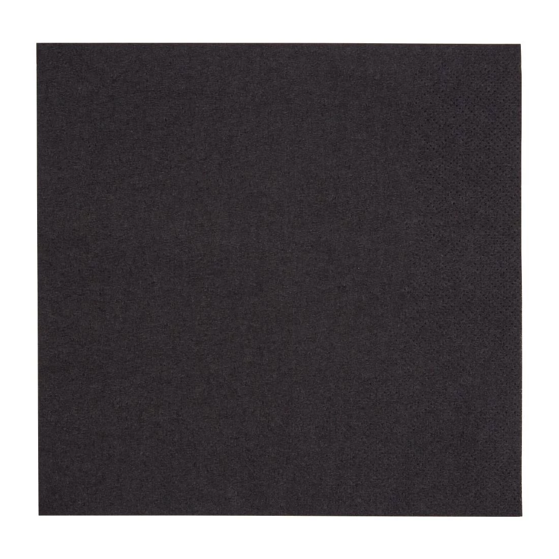Fiesta Recyclable Lunch Napkin Black 33x33cm 2ply 1/4 Fold (Pack Of 2000)