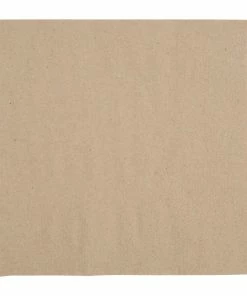 Fiesta Recyclable Recycled Lunch Napkin Kraft 33x33cm 2ply 1/4 Fold (Pack Of 2000)