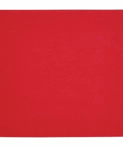Fiesta Recyclable Dinner Napkin Red 40x40cm 2ply 1/4 Fold (Pack Of 2000)
