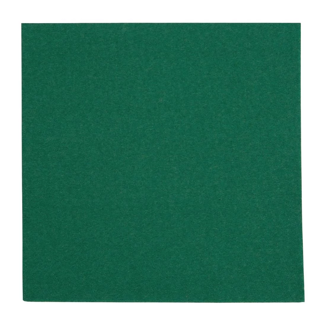 Fiesta Recyclable Dinner Napkin Dark Green 40x40cm 2ply 1/4 Fold (Pack Of 2000)