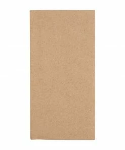 Fiesta Recyclable Recycled Dinner Napkin Kraft 40x40cm 2ply 1/8 Fold (Pack Of 2000)