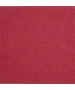 Fiesta Recyclable Dinner Napkin Bordeaux 40x40cm 3ply 1/4 Fold (Pack Of 1000)
