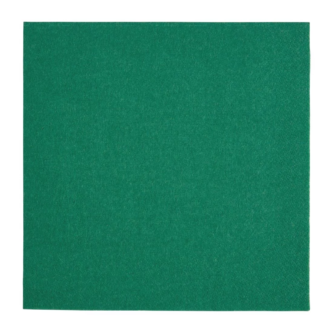 Fiesta Recyclable Dinner Napkin Dark Green 40x40cm 3ply 1/4 Fold (Pack Of 1000)