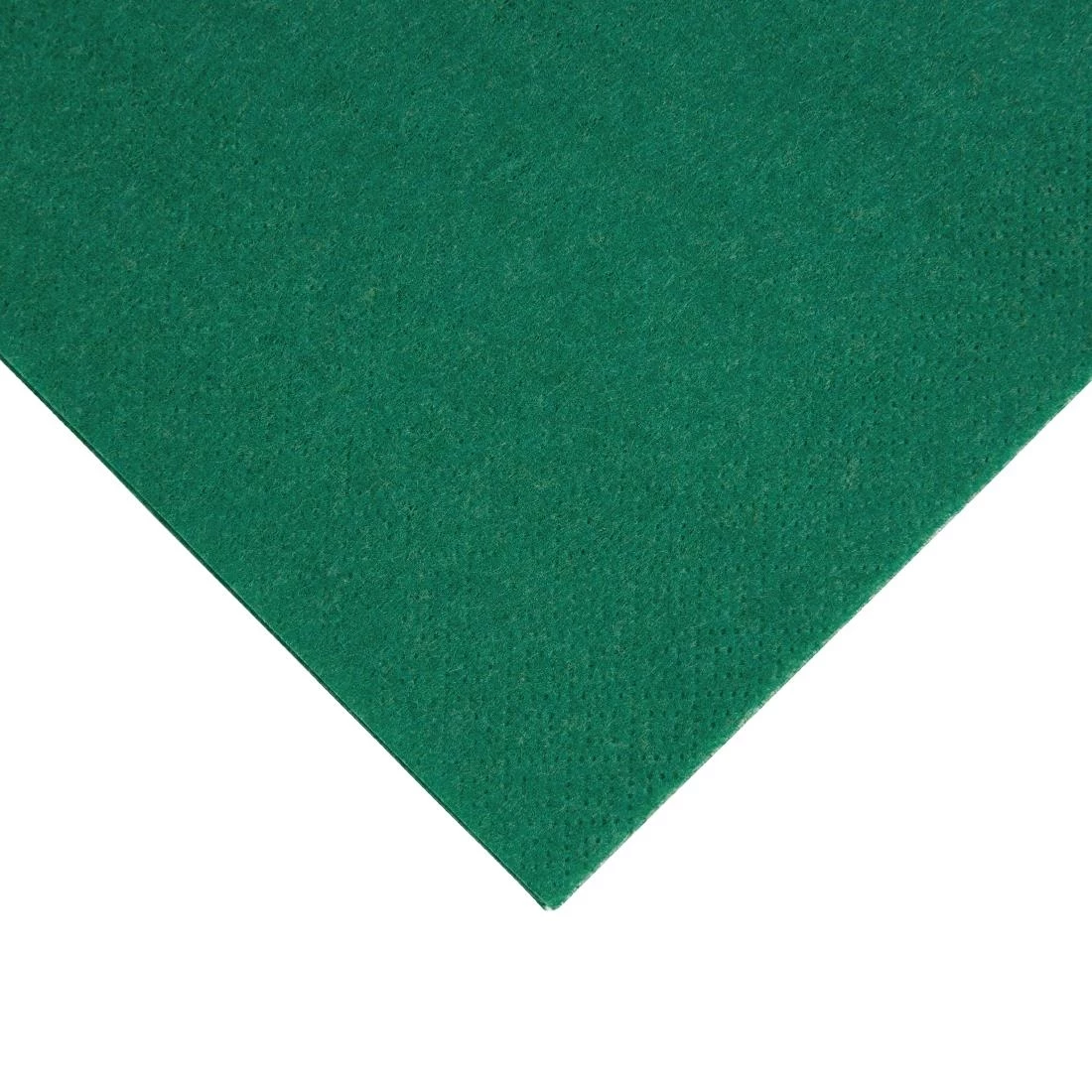 Fiesta Recyclable Dinner Napkin Dark Green 40x40cm 3ply 1/4 Fold (Pack Of 1000) - Image 2