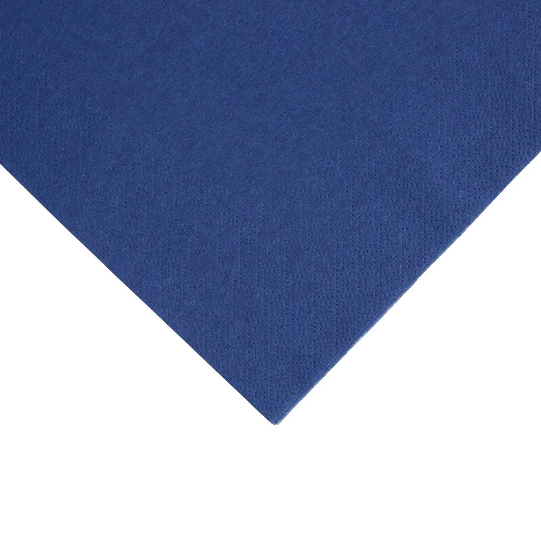 Fiesta Recyclable Dinner Napkin Dark Blue 40x40cm 3ply 1/4 Fold (Pack Of 1000) - Image 2