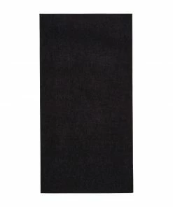 Fiesta Recyclable Dinner Napkin Black 40x40cm 3ply 1/8 Fold (Pack Of 1000)