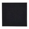 Fiesta Recyclable Premium Tablin Cocktail Napkin Black 24x24cm Airlaid 1/4 Fold (Pk 2400)