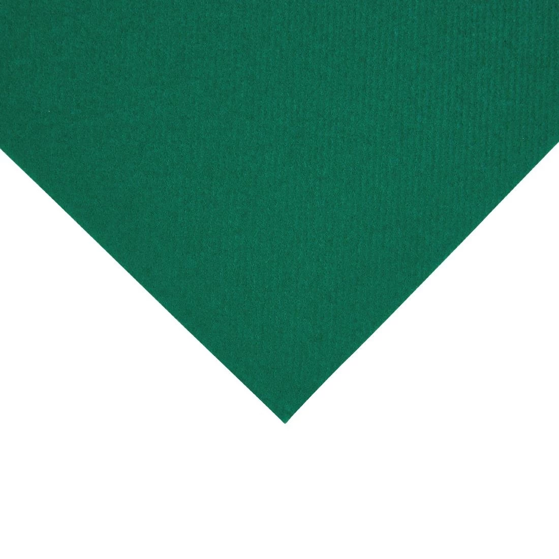 Fiesta Recyclable Premium Tablin Dinner Napkin Dark Green 40x40cm Airlaid 1/4 Fold (Pk 500) - Image 2