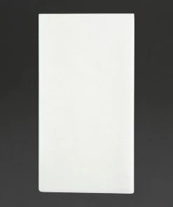 Fiesta Recyclable Premium Tablin Dinner Napkin White 40x40cm Airlaid 1/8 Fold (Pack Of 500)