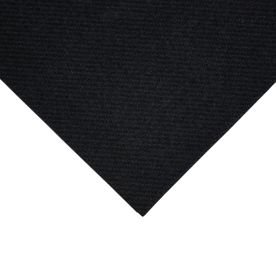 Fiesta Recyclable Premium Tablin Dinner Napkin Black 40x40cm Airlaid 1/8 Fold (Pack Of 500) - Image 2