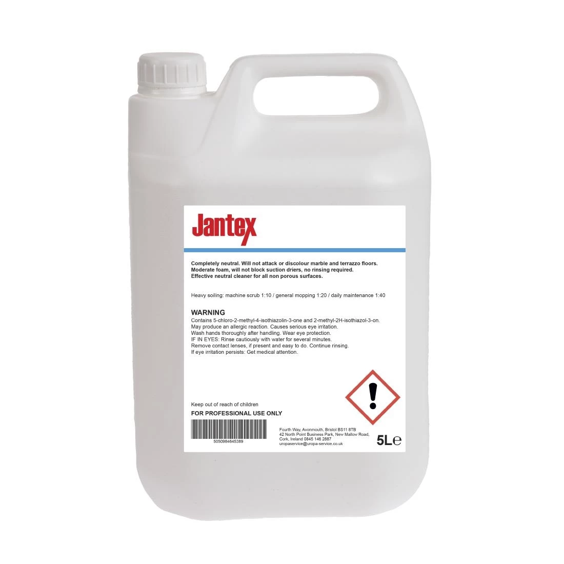 Jantex Stone And Terrazzo Floor Cleaner Concentrate 5Ltr - Image 2