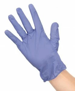 Hygiplas Vinyl Purple Powder Free Gloves
