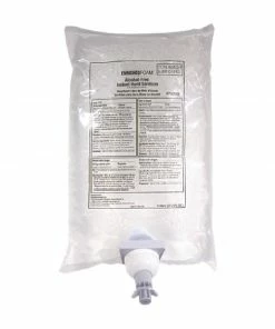 Rubbermaid AutoFoam Unperfumed Foam Alcohol-Free Hand Sanitiser 1.1Ltr (4 Pack)