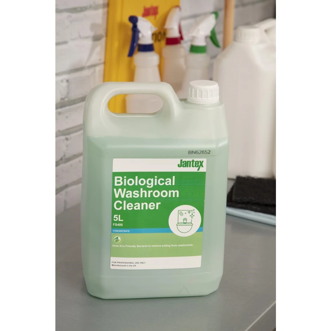 Jantex Green Biological Washroom Cleaner Concentrate 5Ltr - Image 5