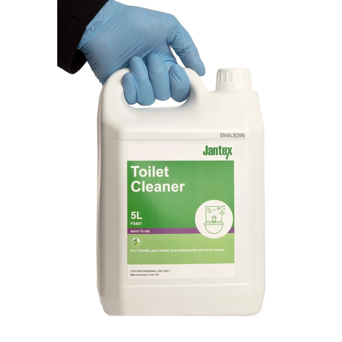 Jantex Green Toilet Cleaner Ready To Use 5Ltr - Image 4