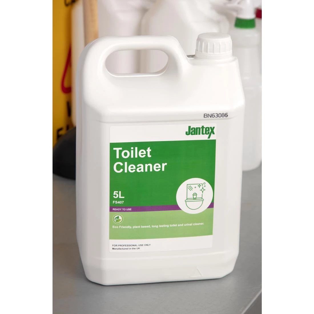Jantex Green Toilet Cleaner Ready To Use 5Ltr - Image 5