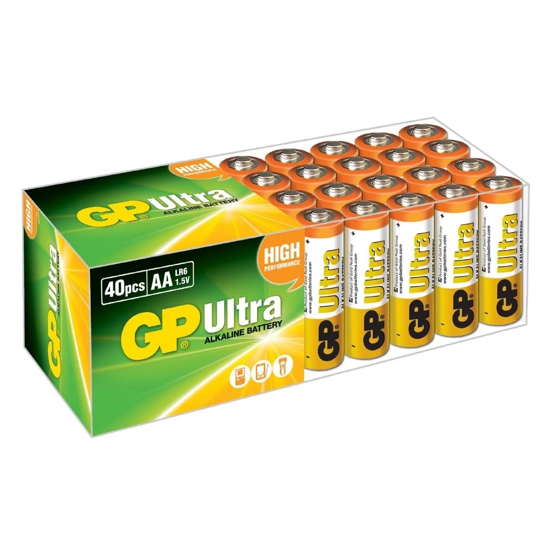 GP Ultra Battery AA (Pack Of 40)