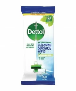 Dettol Antibacterial Surface Cleaning Wipes (Pack Of 126)