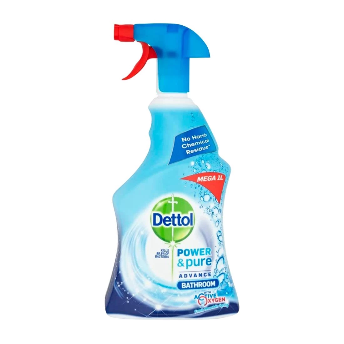 Dettol Power And Pure Advance Bathroom Cleaner Ready To Use 1Ltr
