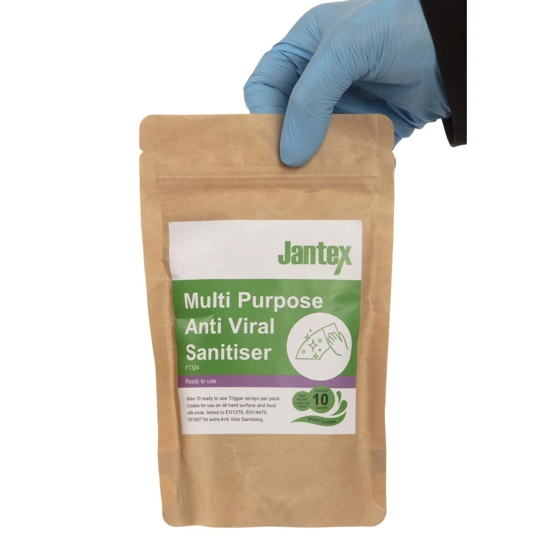Jantex Green Anti-Viral Cleaner Sachets (Pack Of 10) - Image 4