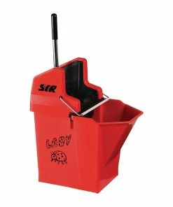 Scot Young SYR NU Lady 2 Combine System Mop Bucket And Wringer 9Ltr Red
