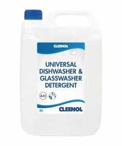 Cleenol Universal Dishwasher And Glasswasher Detergent 5Ltr (2 Pack)